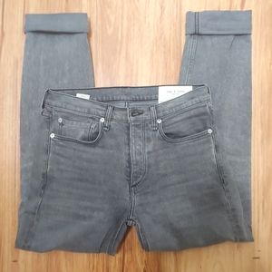 Rag & Bone Fit 2 Gray Denim Jeans 30
